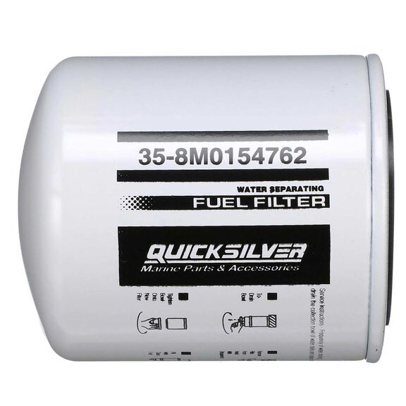 8M0154762 Water Separating Fuel Filter for Various Marine Engines image number 0