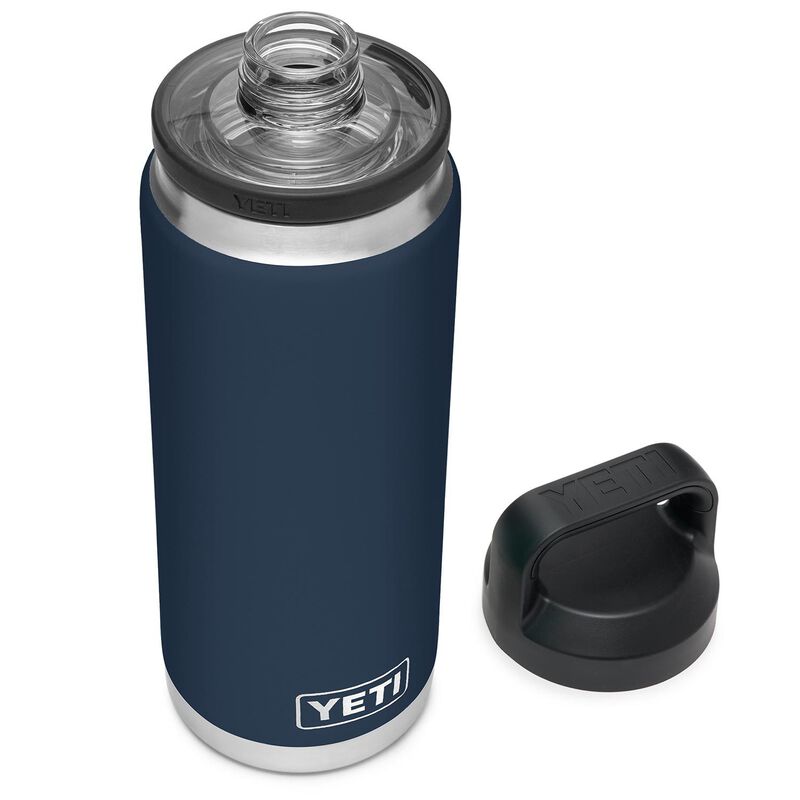 YETI Rambler 26-fl oz Stainless Steel Water Bottle with Chug Cap, Aquifer  Blue in the Water Bottles & Mugs department at
