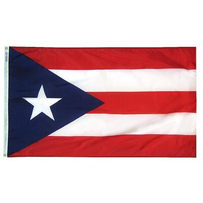 12" x 18" Puerto Rico Courtesy Flag
