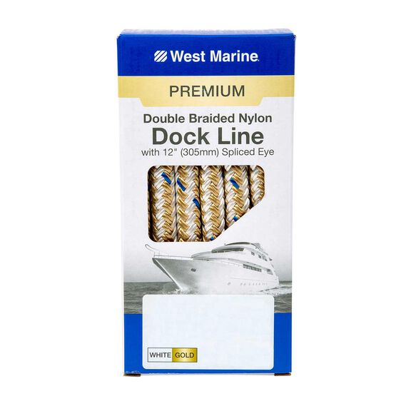 Premium Double Braided Nylon Dock Line image number 1