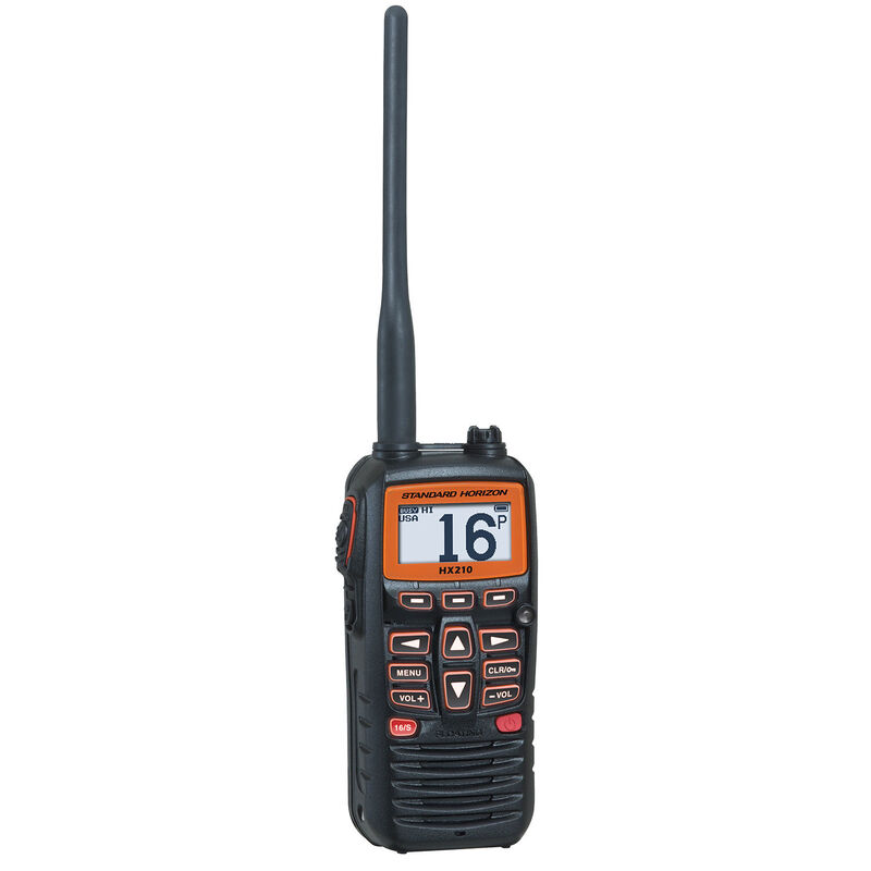 HX210 Floating Handheld VHF Radio image number null
