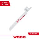 M12 HACKZALL&reg; Bi-Metal Blade - Wood Scroll, 5 Pack image number 0
