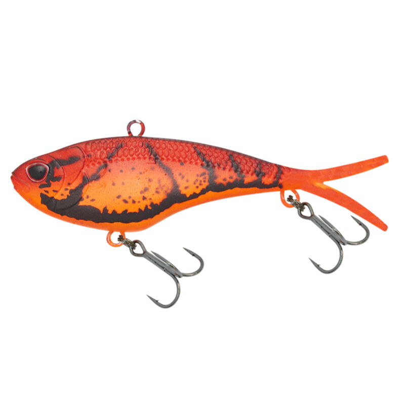 Nomad Design Vertrex Max Vibe Freshwater Lipless Crankbait - Red Craw - 3-3/4″