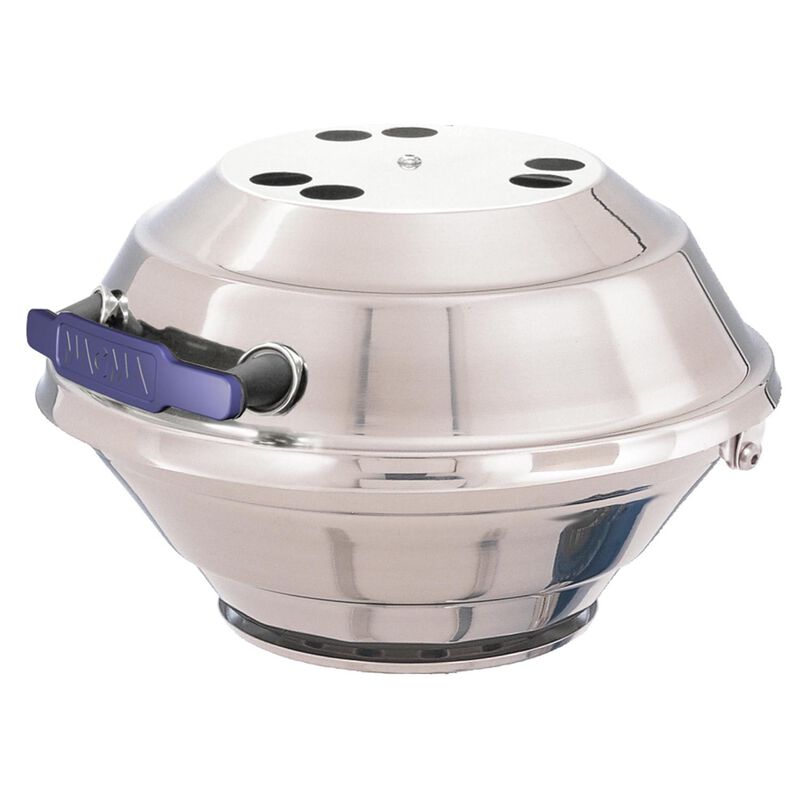 Marine Kettle Gas Grill with Hinged Lid, 15" image number 0