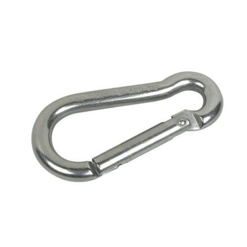 Carabiner Black - Screw Gate, Attachment GARNI 10 Carabiner S