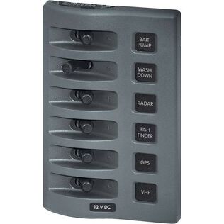 WeatherDeck&reg; Waterproof Switch Panel, Six-Position