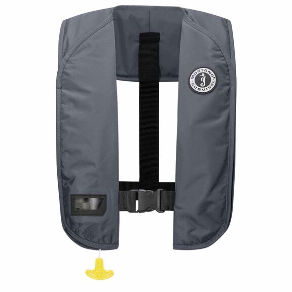 MIT 100 Inflatable PFD Automatic Safety- Admiral Grey image number 0