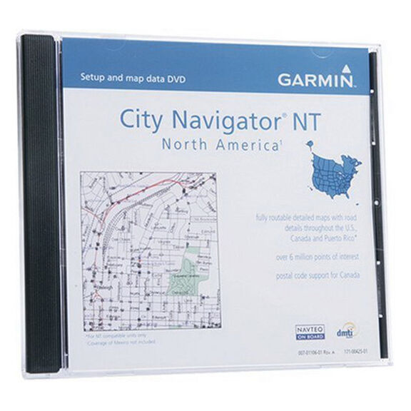 City Navigator NT North America DVD with Map Source Software image number 0
