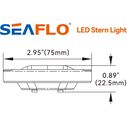 SEAFLO 01 Series LED Courtesy Transom Stern Light Cool White 12V image number 4