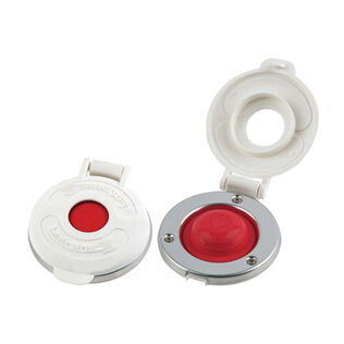 3 5/16" Lofrans Low Amperage Footswitch with White Cover