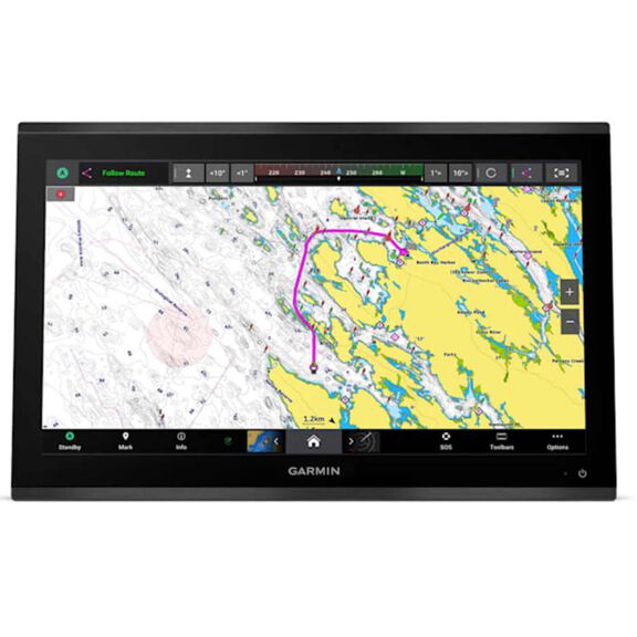 Garmin GPSMAP 9022 22-Inch Premium 4K Chartplotter with Worldwide Basemap image number 0