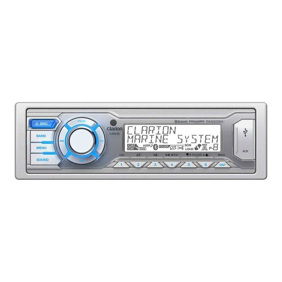 M505 Marine AM/FM/WB Bluetooth Receiver with Wireless Remote image number 0
