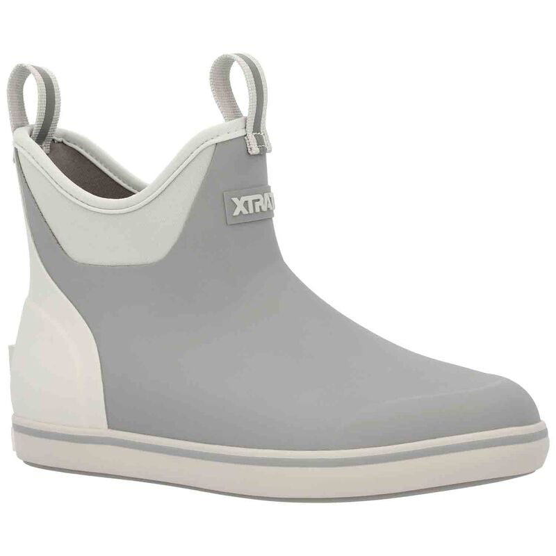 Xtratuf Women's 6" Ankle Deck Boots, in Stingray Grey, Size 11 | by West Marine