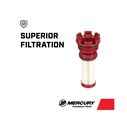 Mercury Fuel Filter Element 8M0122424 for Mercury L4 Verado, L6 200?300hp Verado, and 1.5L and 3.0L DFI Outboards image number 3