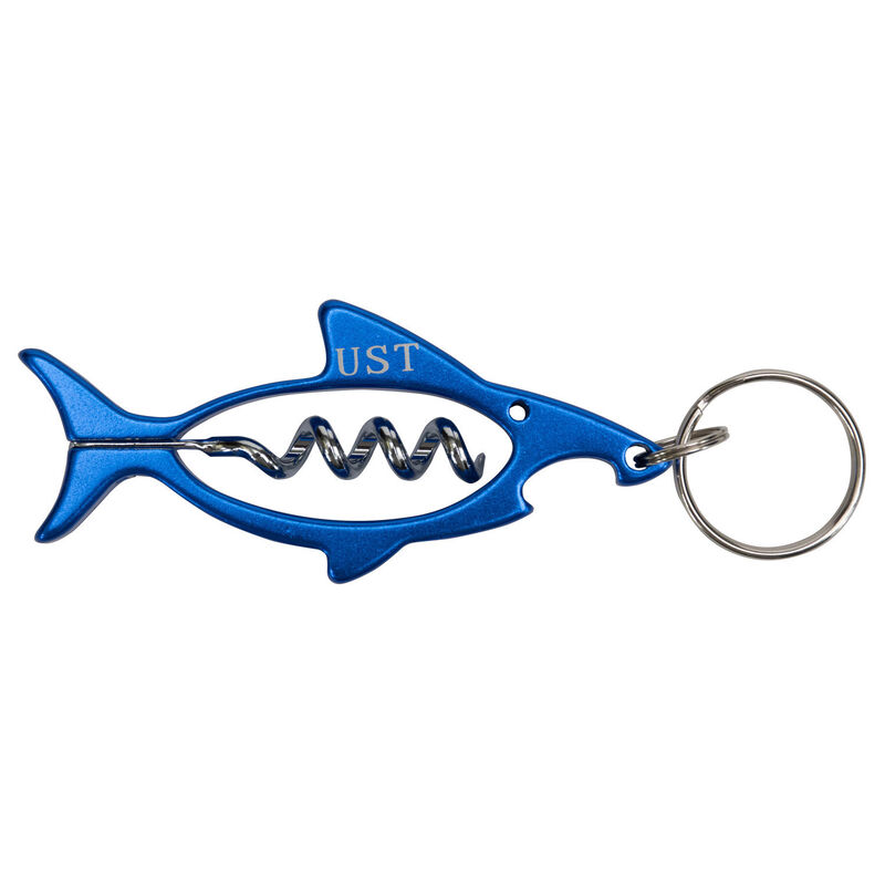 Shark Corkscrew Keychain image number 0