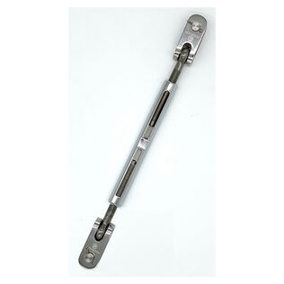 1/4" Wire Toggle/Toggle Open Body Turnbuckle with 7/16" Clevis Pins