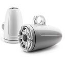 M6-880ETXv3-Gw-S-GwGw-i 8.8" Enclosed Marine Coaxial Speaker System, Gloss White, White Sport Grille with RGB LED Lighting image number 4