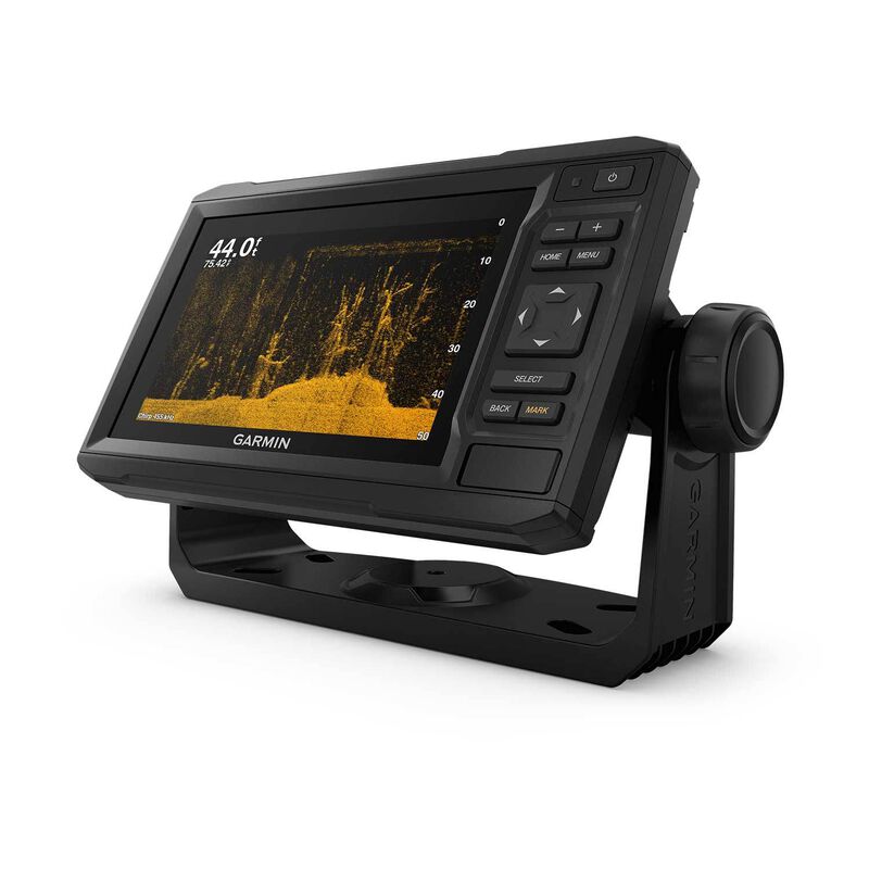 ECHOMAP™ UHD 63cv Chartplotter/Fishfinder Combo with US LakeVu g3 Cartography and with GT24 Transducer image number 2