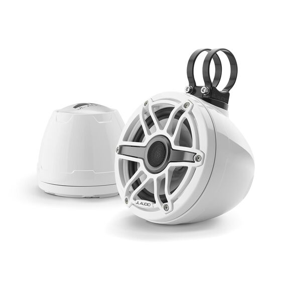 M6-650VEX-Gw-S-GwGw 6.5" Coaxial Speakers, Gloss White Sport Grille image number 0