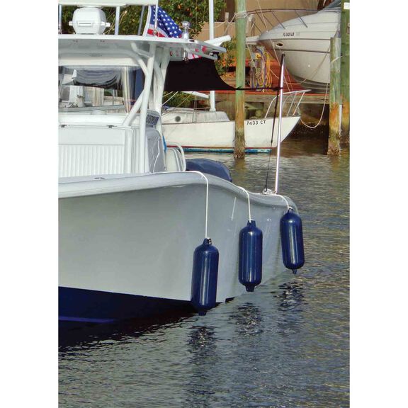 27" X 8.5" Storm Gard Boat Fender, Captain's Navy image number 4