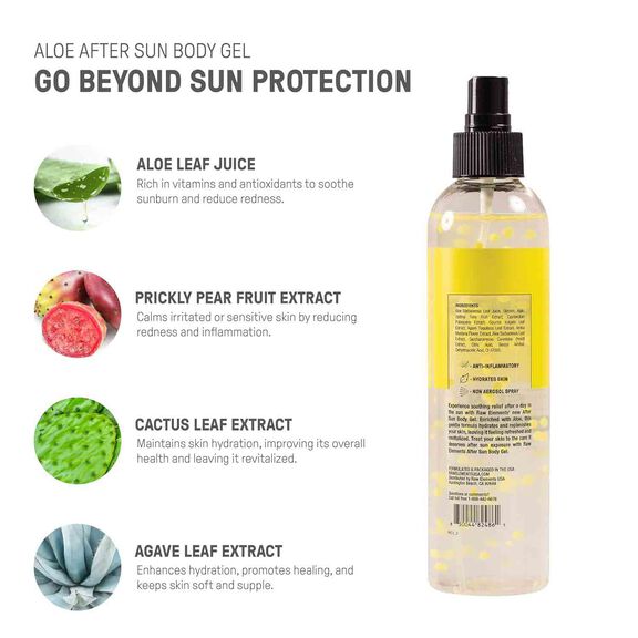 Aloe After Sun Body Gel, 8 oz. image number 3