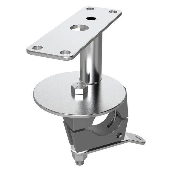 Dual Horizontal Round Rail Mount, 7/8" or 1", for Crossover Single Burner image number 2