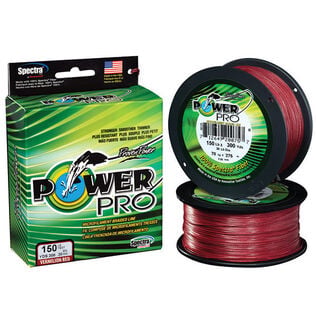 Spectra Braided Fishing Line, Vermillion, 300 yds.
