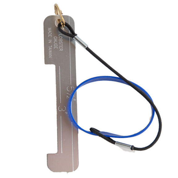 Aluminum Lobster Gauge w/Bungy Wrist Band image number 0