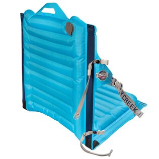 Inflatable AirCliner Original Chair for Camping, Backpacking, Beaches, Comfort on All Terrains, Big Sky Blue