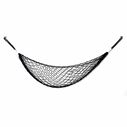 60" Gear Hammock with Hook, Black image number 0