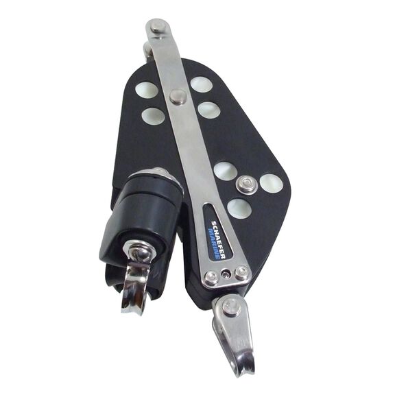 7 Series Universal Head Block, Fiddle with Cam & Becket, Aluminum Cheeks, 21oz. image number 0