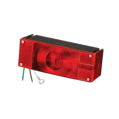 Waterproof Low-Profile Taillight, Right/Curbside, for Trailers Over 80"