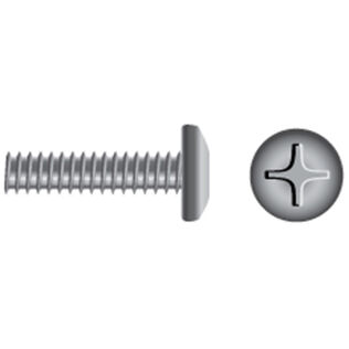 Stainless Steel Phillips Pan-Head Coarse Thread Machine Screws