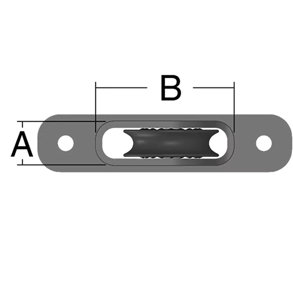 60mm Protexit&trade; Exit Block - Wide Sheave image number 1