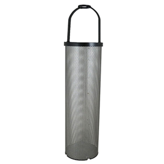 3" Stainless Steel Replacement Raw Water Replacement Basket image number 0