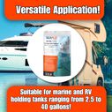 SEAFLO Bio-Pak RV Marine Holding Tank Deodorizer Drop-In Packets Pine Scent image number 6