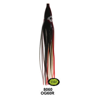 Squid Fishing Hoochy, 4 1/2"