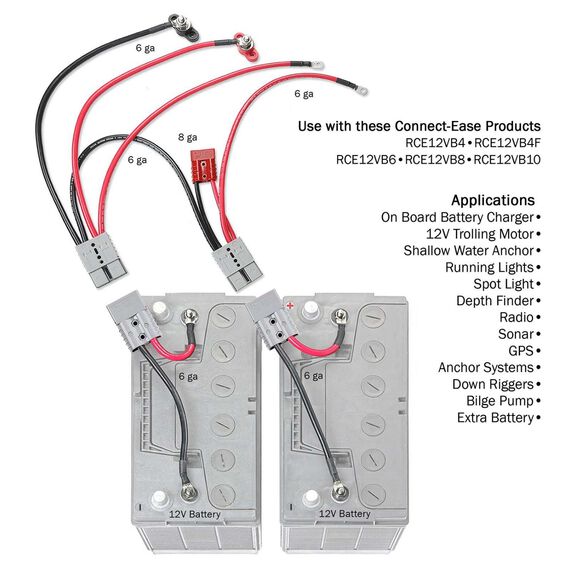 Outboard Dual Battery Isolator/ACR & Accessories Kit, Lithium Compatible image number 1