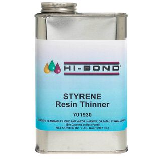 Hi-Bond Styrene Resin Thinner, Quart