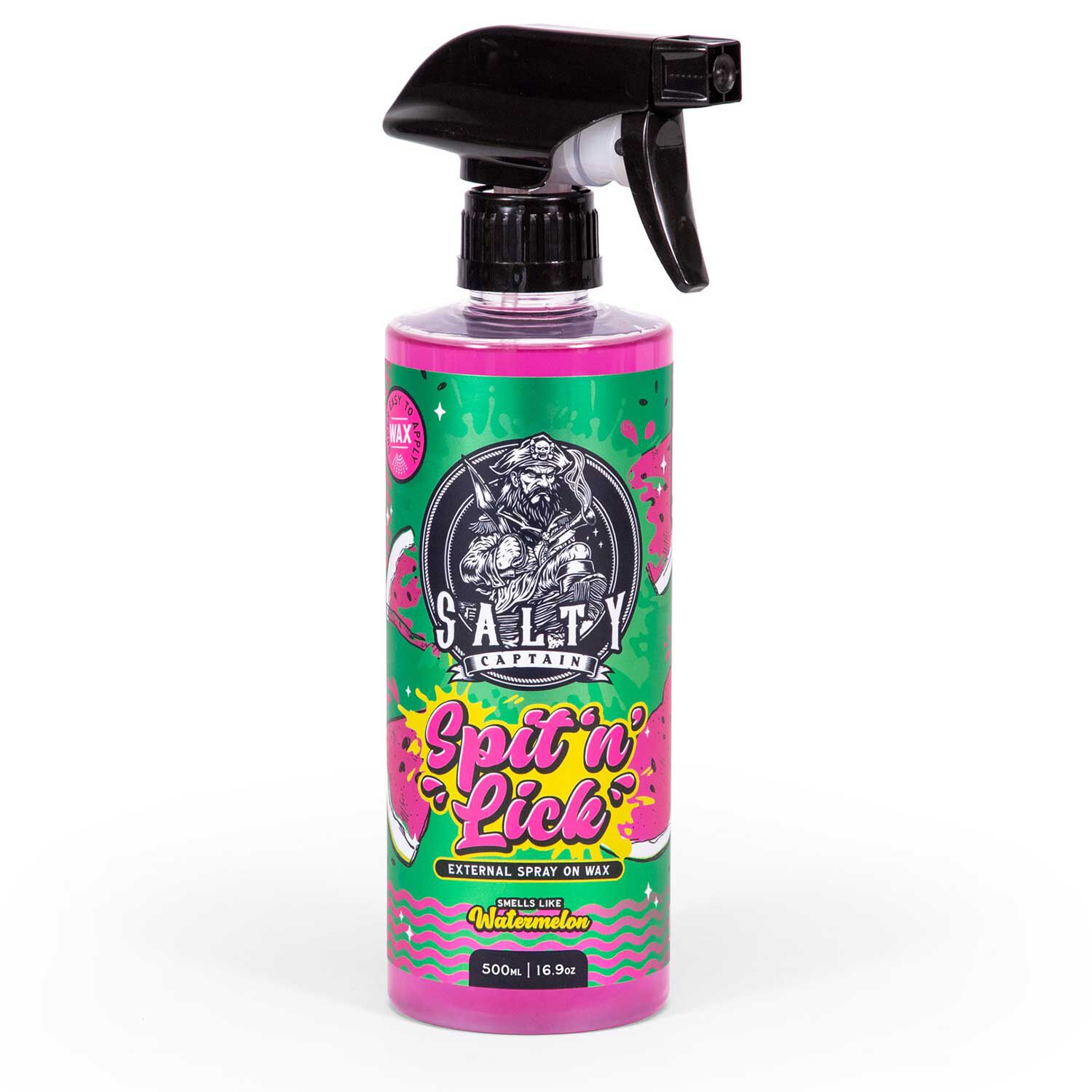 SALTY CAPTAIN Spit n Lick Spray Wax ,16.9 oz.