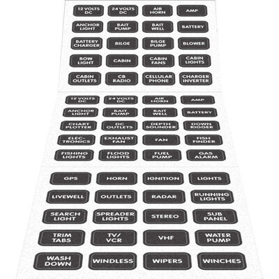 Small Format Distribution Panel Labels