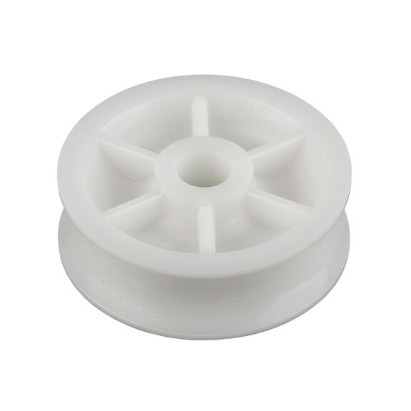 Delrin Sheave, 5/8" Max. Line Dia., 2-3/8" OD, 7/16" ID, 13/16" Width image number 0