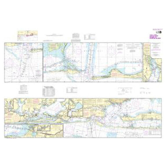 NOAA Nautical Chart 11378 Intracoastal Waterway Santa Rosa Sound to Dauphin Island image number 0