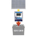 30Amp Digital Solar Charge Controller, 12V Batteries Including Lithium image number 2