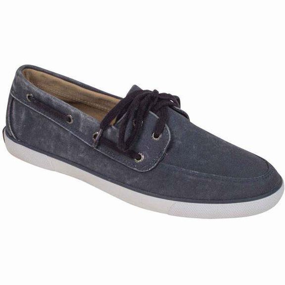 Men's Lighthouse Canvas Boat Shoes image number 0