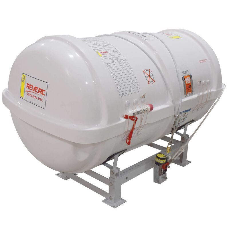 REVERE SURVIVAL USCG/SOLAS, 12Person Life Raft, A Pack West Marine