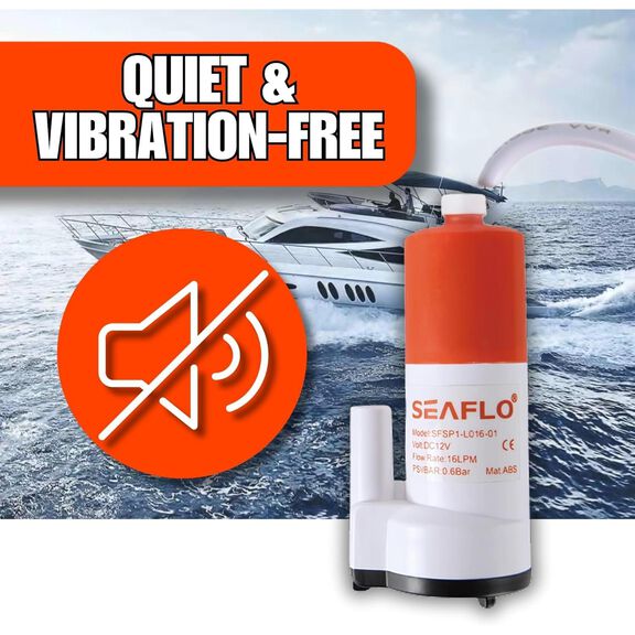 SEAFLO 12V 4 GPM Stainless Steel Submersible Pump image number 6