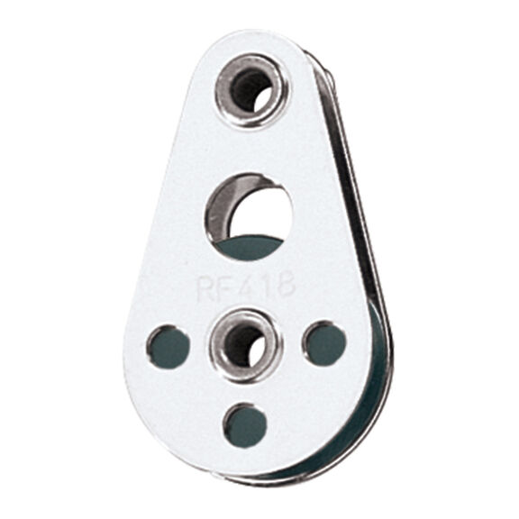 Single Wire Block, Rivet Eye with 1" Sheave Dia., 1/8" Max. Wire image number 0