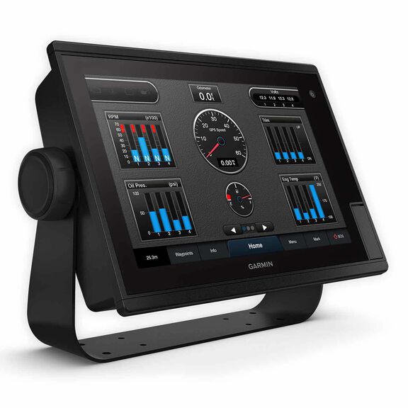 GPSMAP 1242xsv Plus Multifunction Display with Built In Sonar and G3 Coastal and Inland Charts image number 1