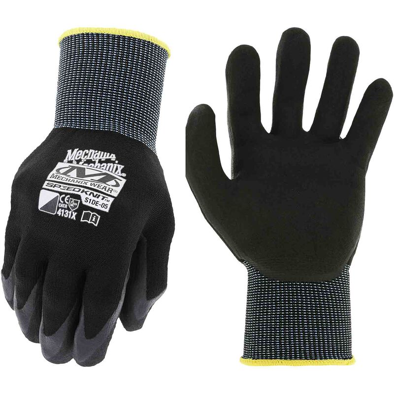 MECHANIX WEAR SpeedKnit™ Utility Work Gloves, Black, Large/XLarge